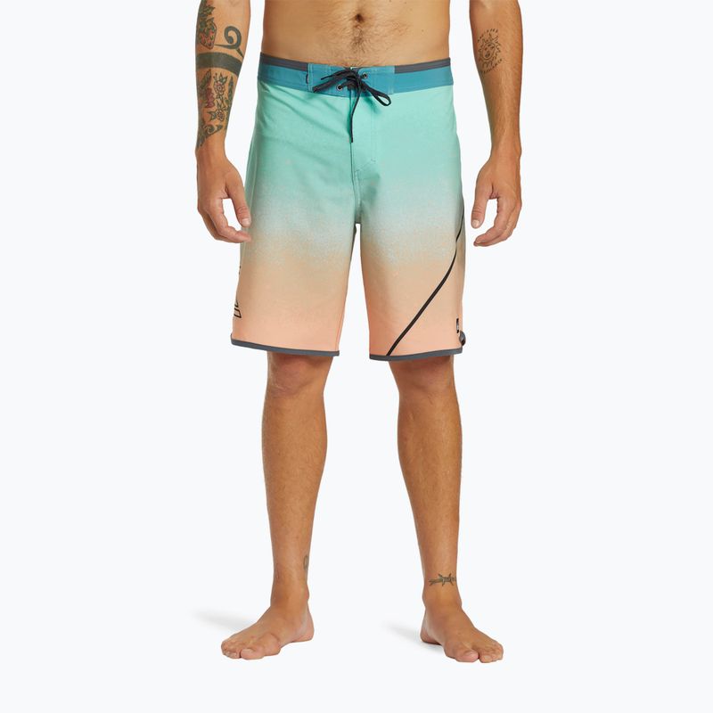 Herren Quiksilver Surfsilk New Wave 20 Papaya Punch Schwimmen Shorts 3