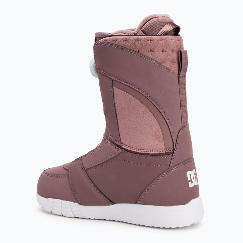 Snowboardschuhe Damen DC Lotus heather purple 2
