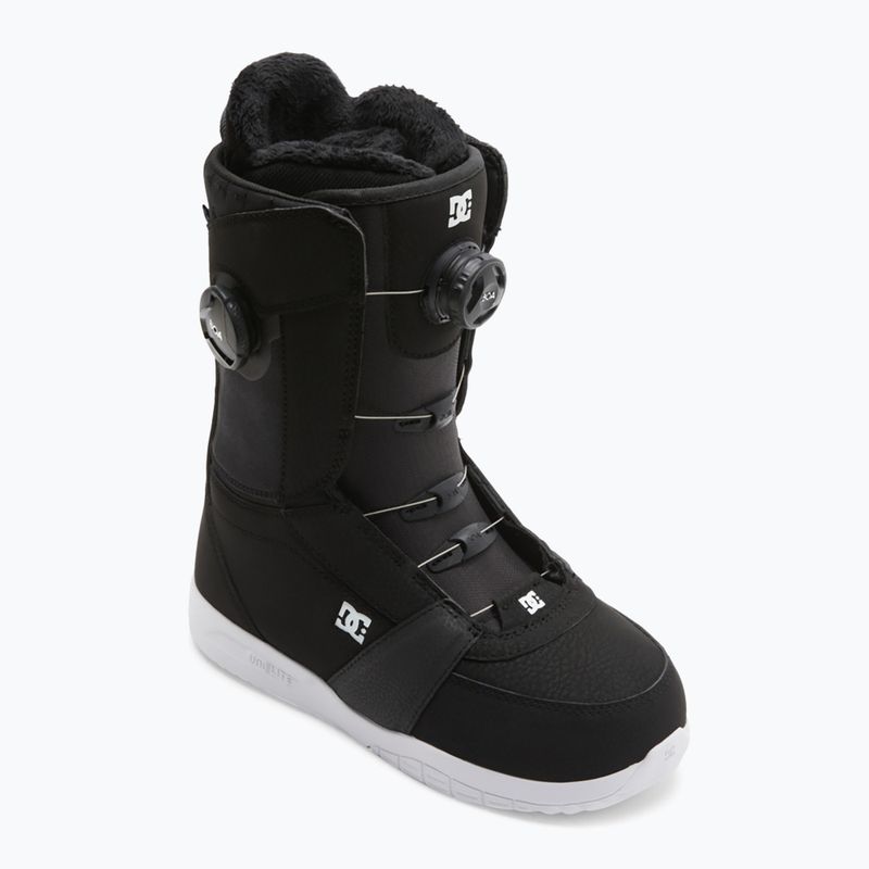 Damen Snowboard Boots DC Lotus schwarz/weiß/schwarz 6