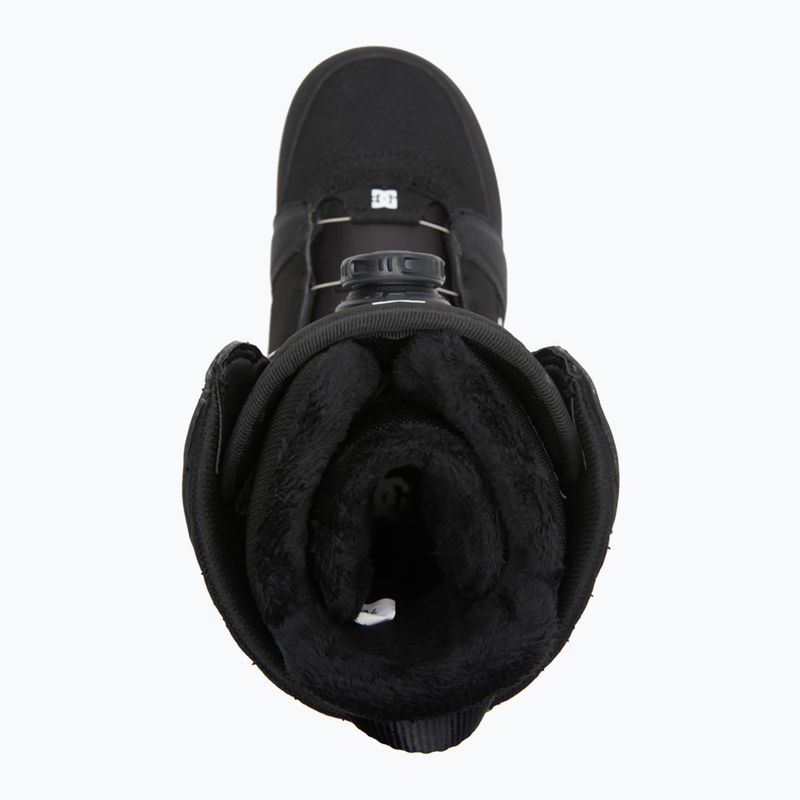 Snowboardschuhe Damen DC Lotus black/white/black 9