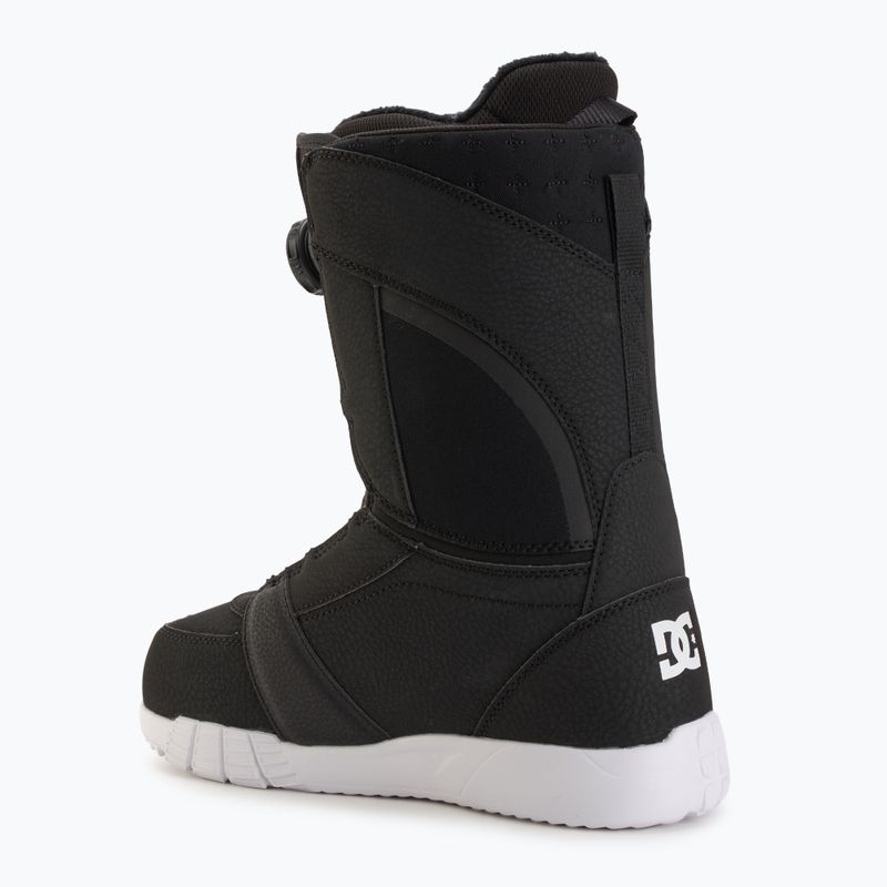 Damen Snowboard Boots DC Lotus schwarz/weiß/schwarz 2