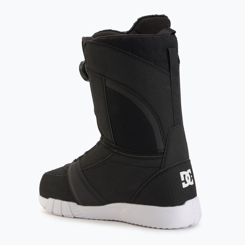 Snowboardschuhe Damen DC Lotus black/white/black 2