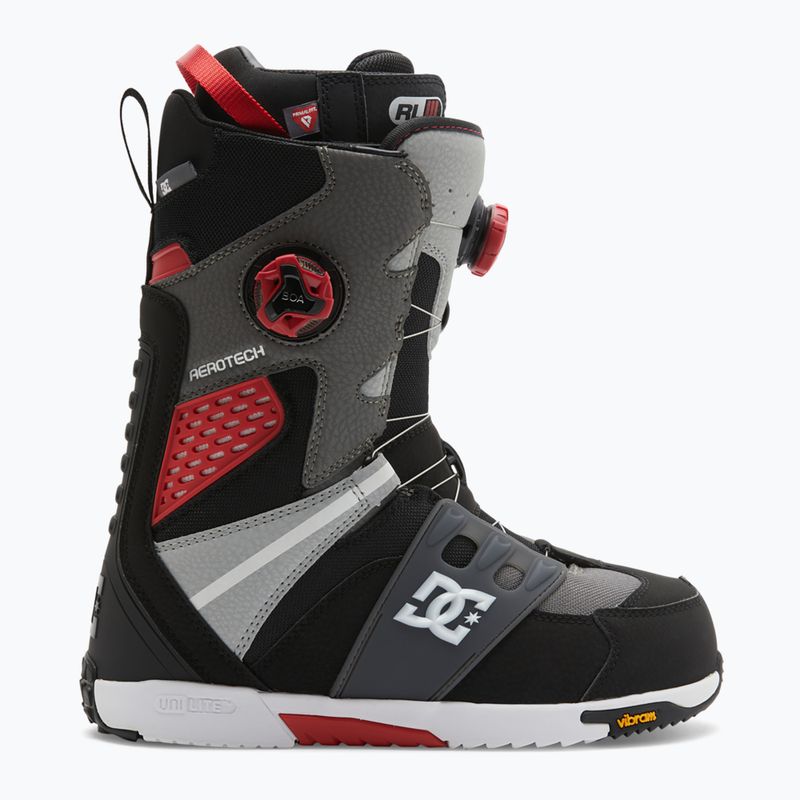 Snowboardschuhe Herren DC Phantom black/grey/red 2