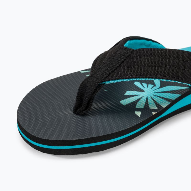 Herren Quiksilver Molokai Layback II Flip Flops blau / schwarz / blau