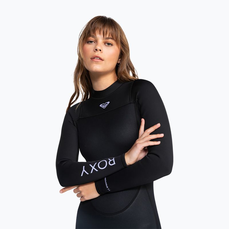 Neoprenanzug Damen ROXY 3/2 Prologue Back Zip Flock black 3