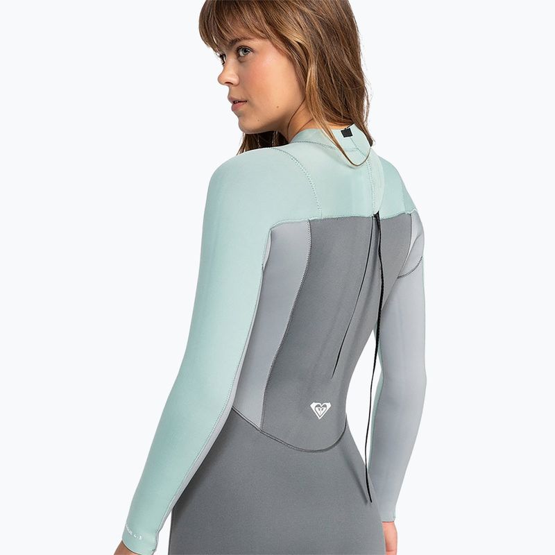 Damen Schwimm-Neoprenanzug ROXY 4/3 mm Prologue Back Zip GBS Wetsuit ice green 6