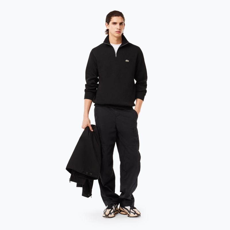 Lacoste Herren Sweatshirt SH1927 031 schwarz 3