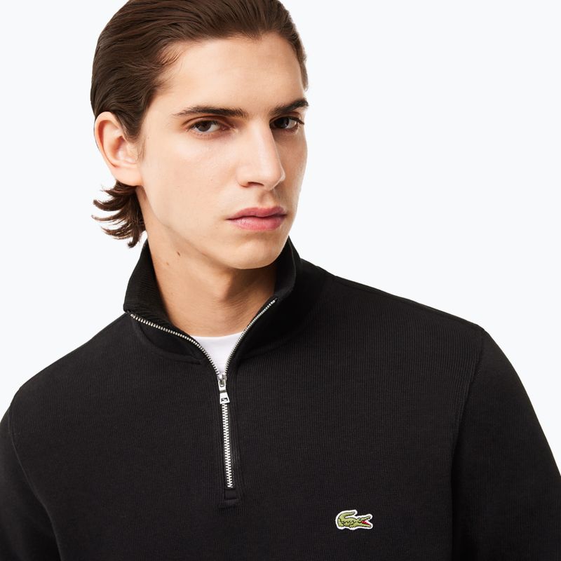 Lacoste Herren Sweatshirt SH1927 031 schwarz 4