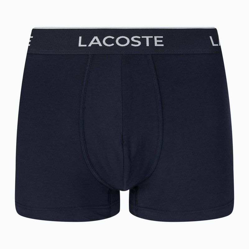 Lacoste Boxershorts 5H3389 W64 3 Paar marineblau/rot methylen 8