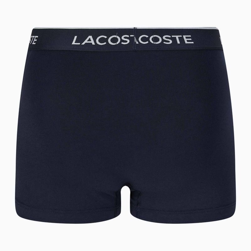 Lacoste Boxershorts 5H3389 W64 3 Paar marineblau/rot methylen 9