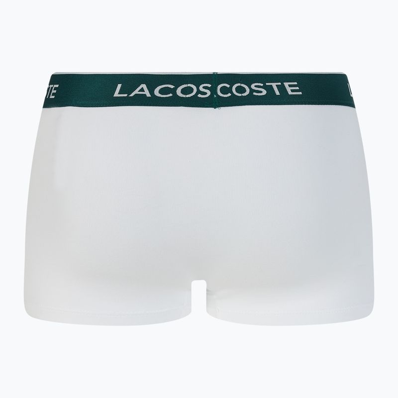 Lacoste Boxershorts 5H3389 NUA 3 Paar schwarz/weiss/silber chine 6