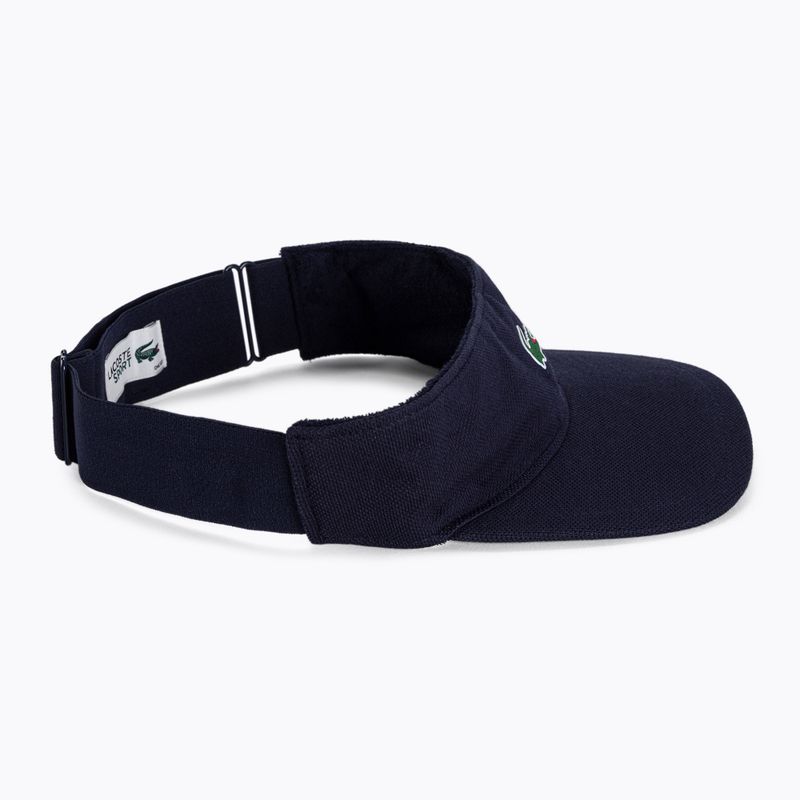 Lacoste Tennis Visier navy blau RK3592 2