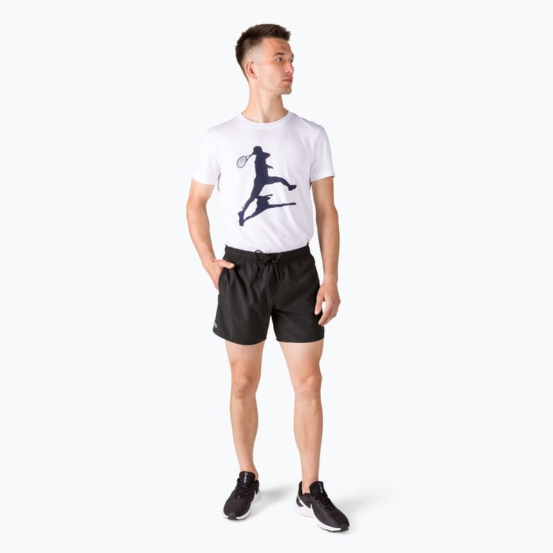 Lacoste Herren Badeshorts MH6270 DY4 schwarz 2