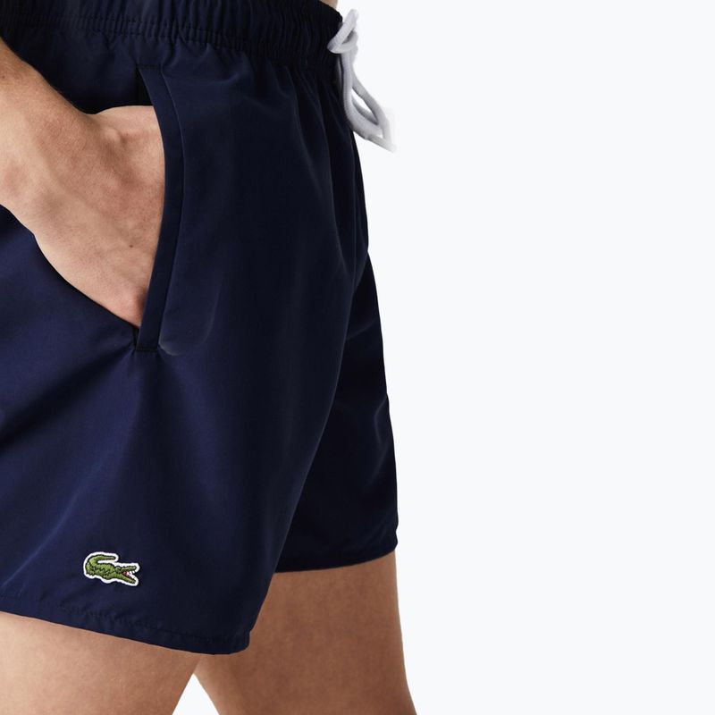 Herren Lacoste Badeshorts MH6270 JB1 navy blau 4
