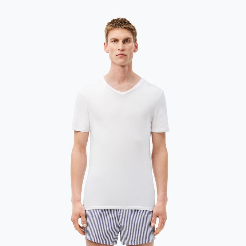 Lacoste Herren-T-Shirt TH3374 3er-Pack weiß