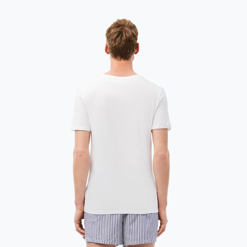 Lacoste Herren-T-Shirt TH3374 3er-Pack weiß