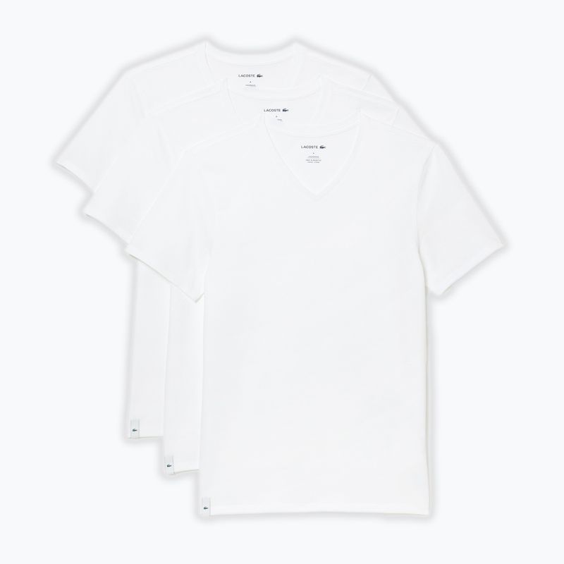 Lacoste Herren-T-Shirt TH3374 3er-Pack weiß