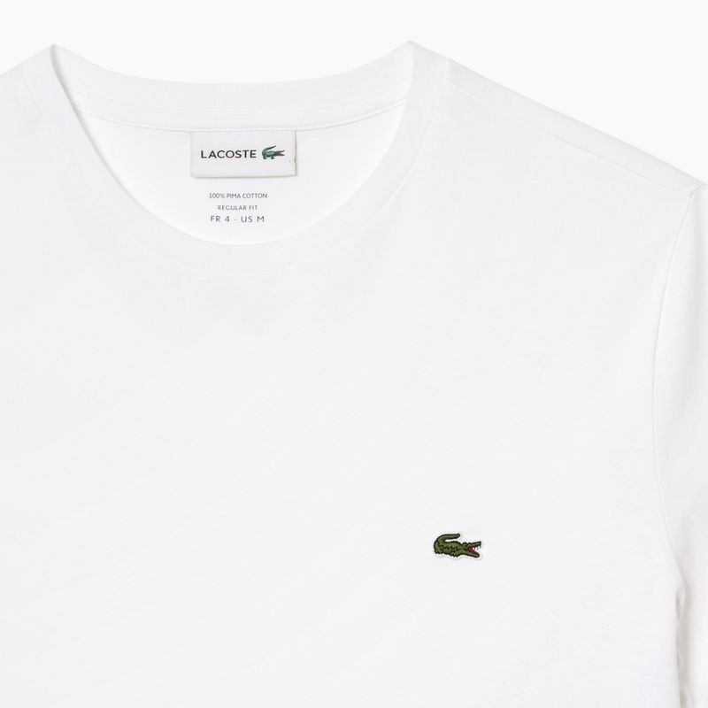 Shirt Herren Lacoste TH6709 white 4