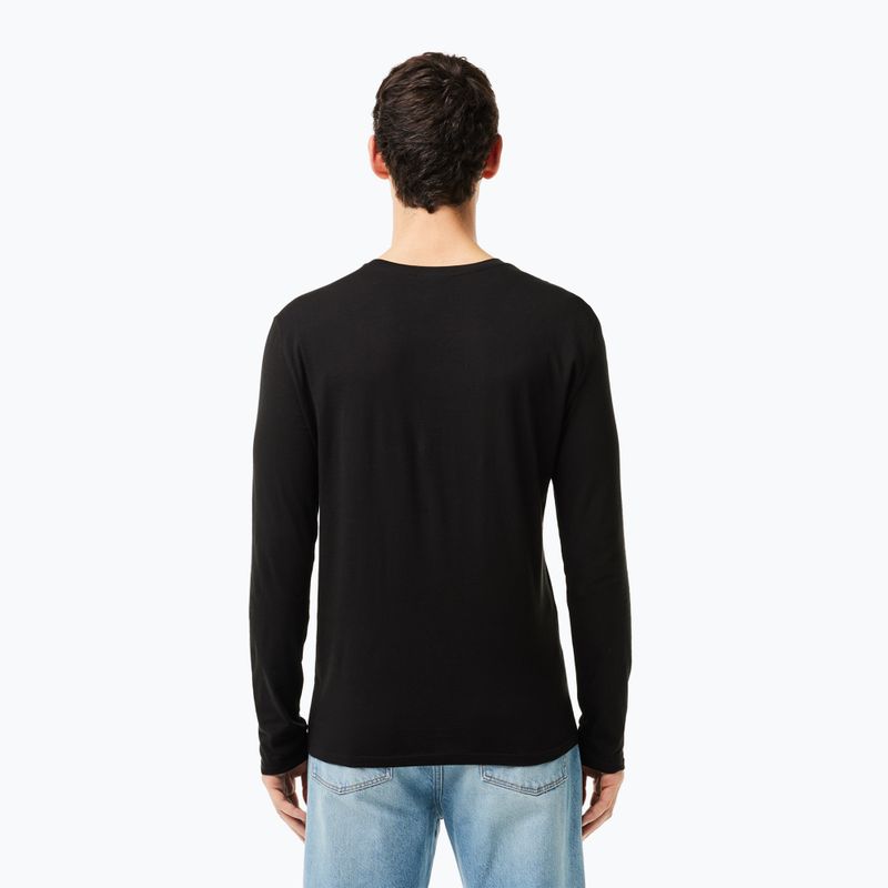 Lacoste Herren Longsleeve TH6712 schwarz 2