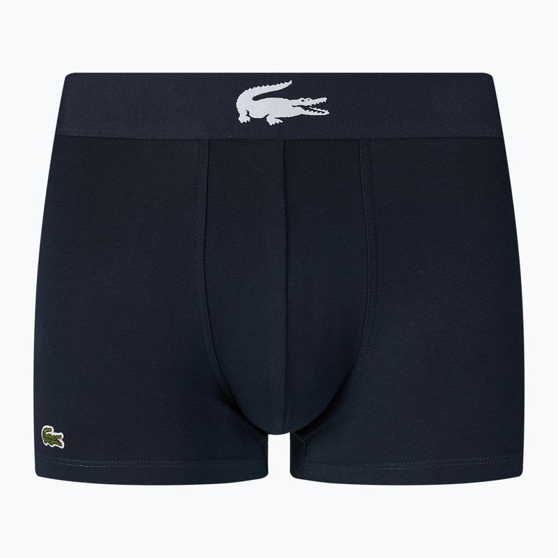 Lacoste Boxershorts 5H1803 P52 3 Paar Thymian/Marineblau/Weiß 10