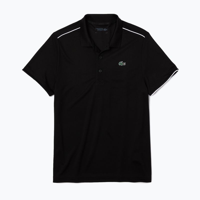 Lacoste Herren Tennis Poloshirt schwarz DH2094 5