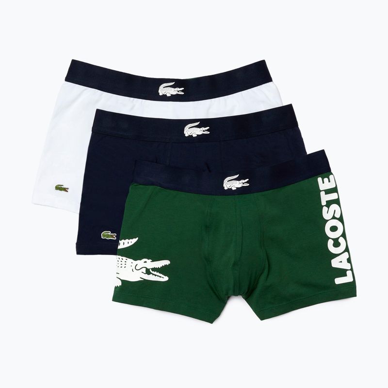 Lacoste Boxershorts 5H1803 P52 3 Paar Thymian/Marineblau/Weiß 14