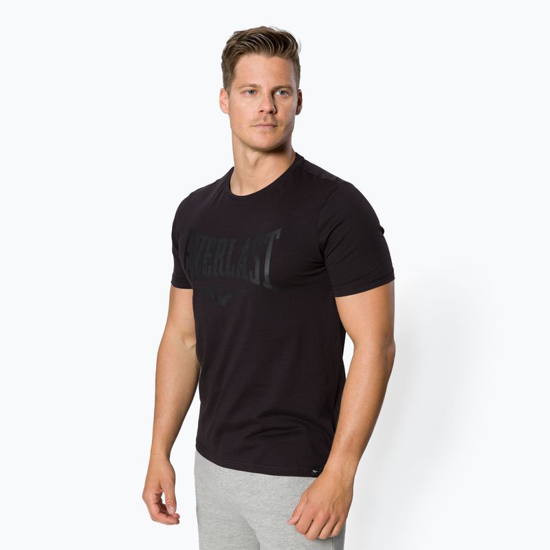 Herren EVERLAST Russel T-shirt schwarz 807580-60
