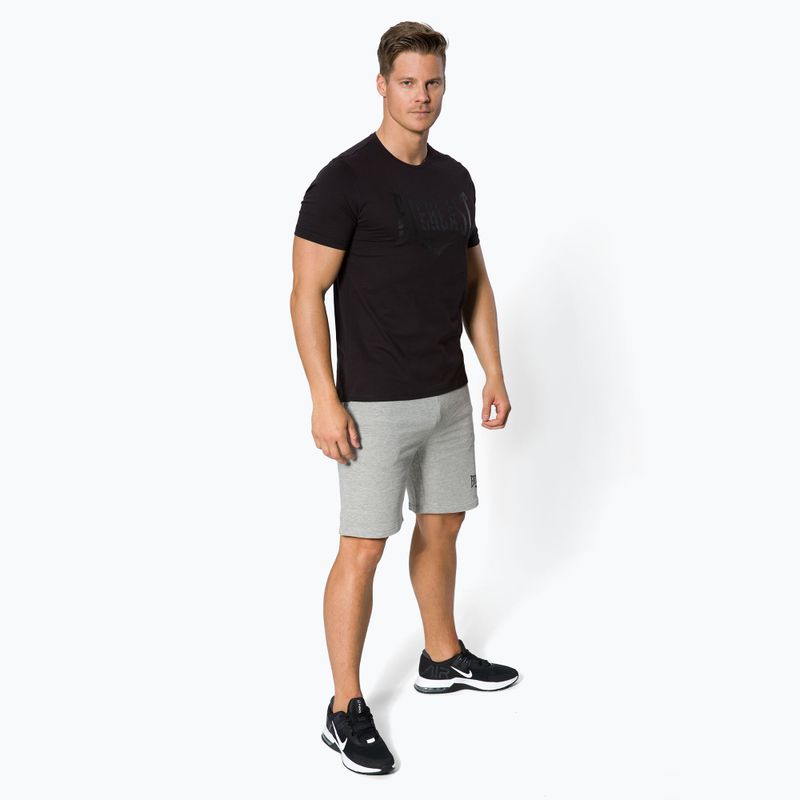 Herren EVERLAST Russel T-shirt schwarz 807580-60 2