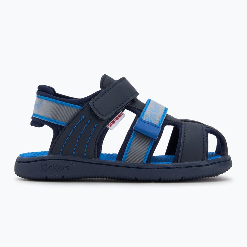 Kickers Kickbeachou Kindersandalen navy 2