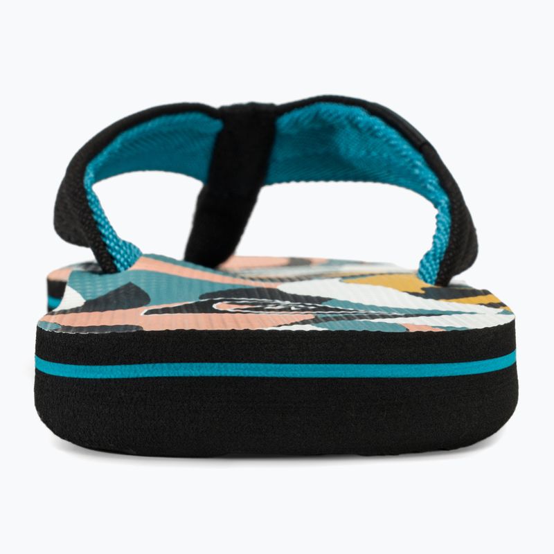 Herren Quiksilver Molokai Layback II Flip Flops weiß / schwarz / blau