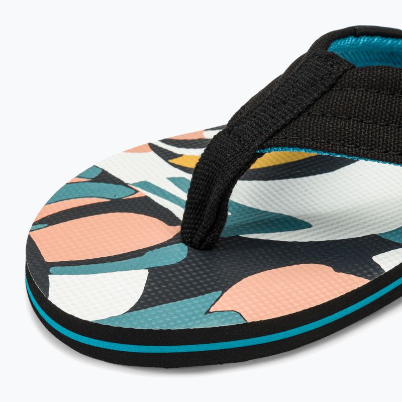 Herren Quiksilver Molokai Layback II Flip Flops weiß / schwarz / blau