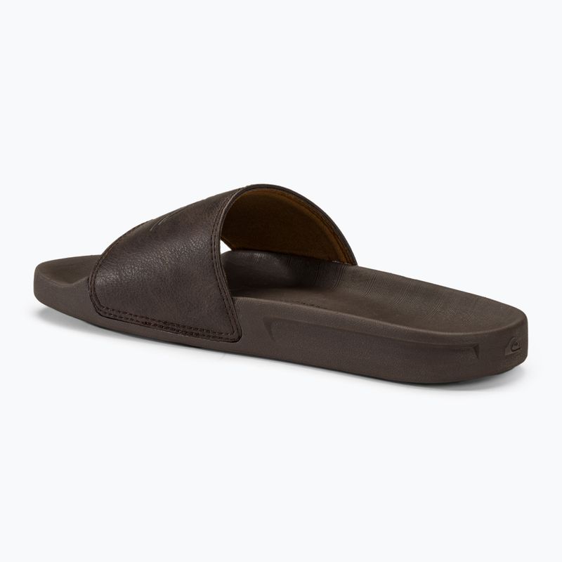 Quiksilver Herren Rivi Nubuck Slide braun 1 Flip-Flops 3