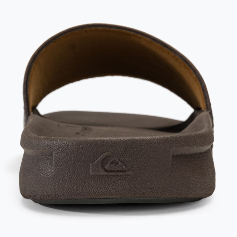 Quiksilver Herren Rivi Nubuck Slide braun 1 Flip-Flops 6