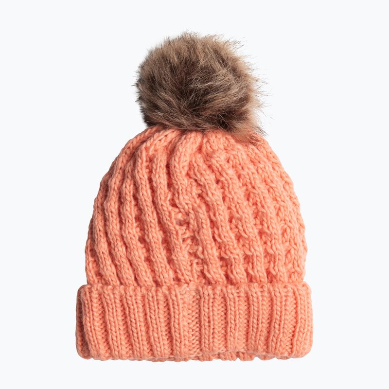 Wintermütze Kinder ROXY Blizzard Girl peach pink 2