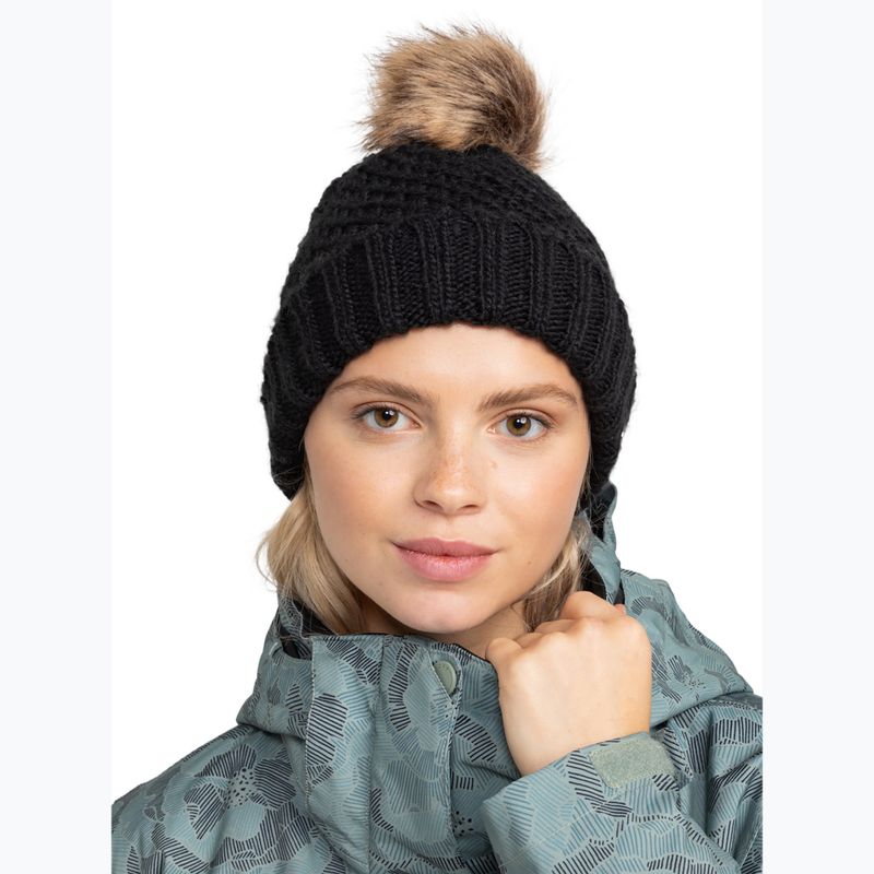 Wintermütze Damen ROXY Blizzard true black 3