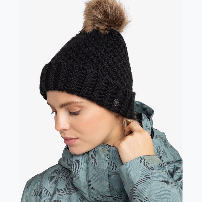 Wintermütze Damen ROXY Blizzard true black 4