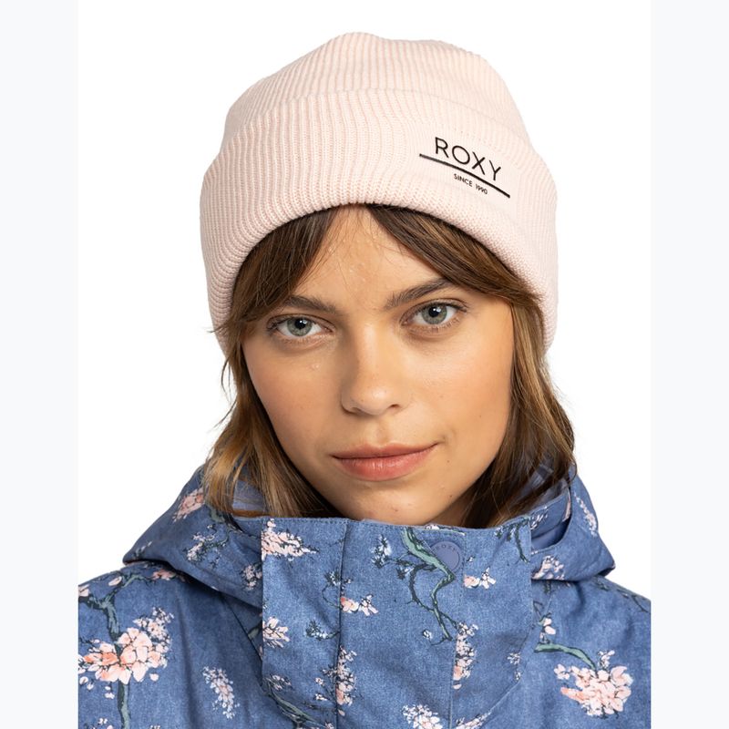 Damen Wintermütze ROXY Folker rosa Salz 3