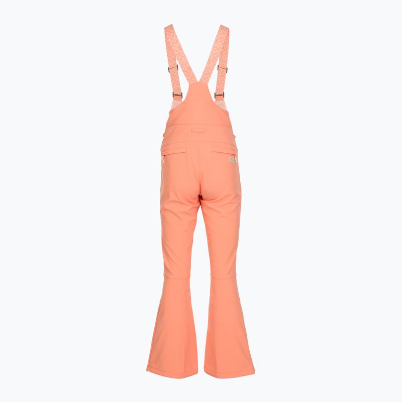 Snowboardhose Damen ROXY Summit Bib peach pink 8