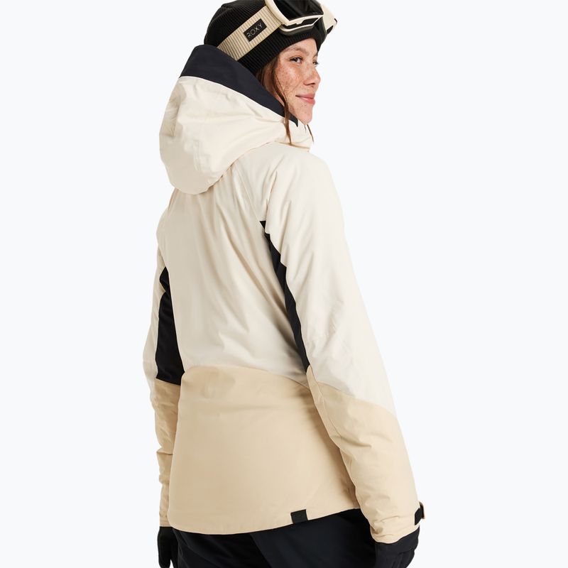 Damen Snowboardjacke ROXY Luna Frost buttercream 3