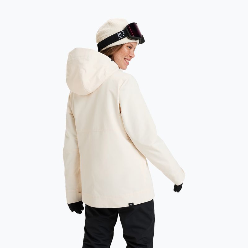 Snowboardjacke Damen ROXY Shelter buttercream 3