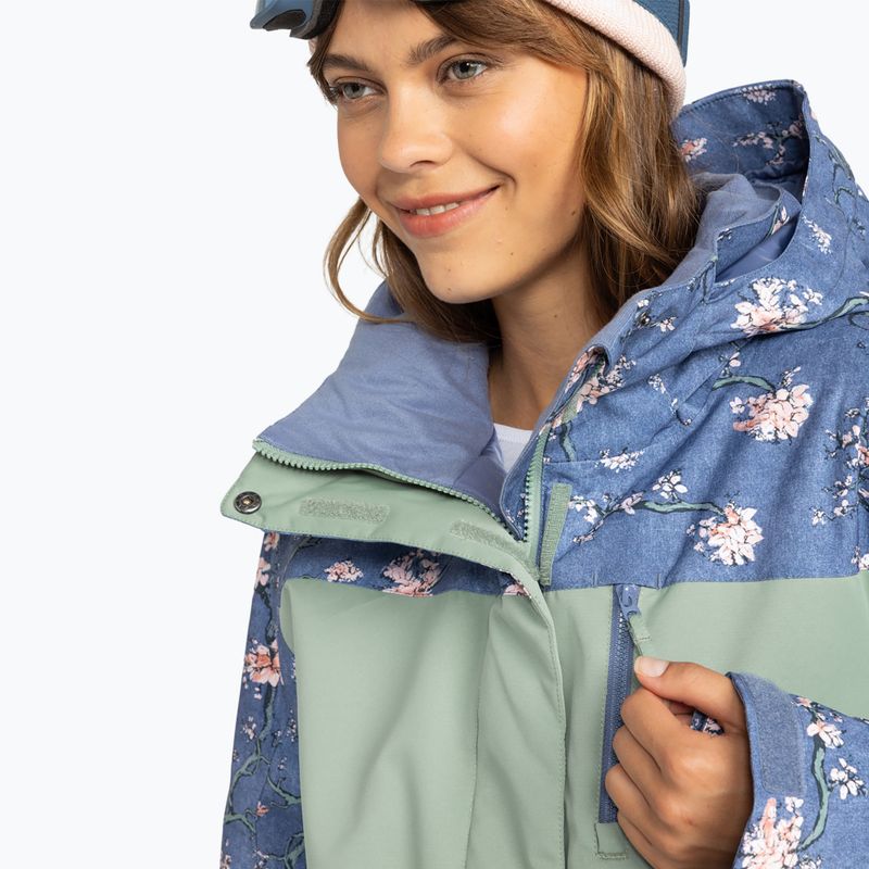 Damen Snowboardjacke ROXY Roxy Jetty Block wild wind chloe blossom 6