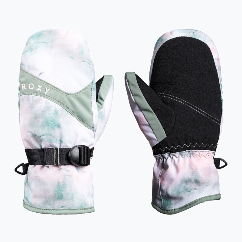 Snowboardhandschuhe Kinder ROXY Roxy Jetty Girl Mitt Sea pine mystery fog