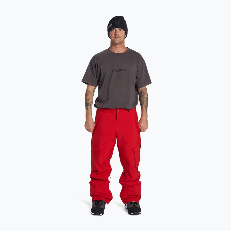 Snowboardhose Herren DC Banshee barbados cherry 2