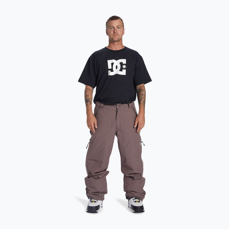 Snowboardhose Herren DC Squadron 30K plum truffle 2