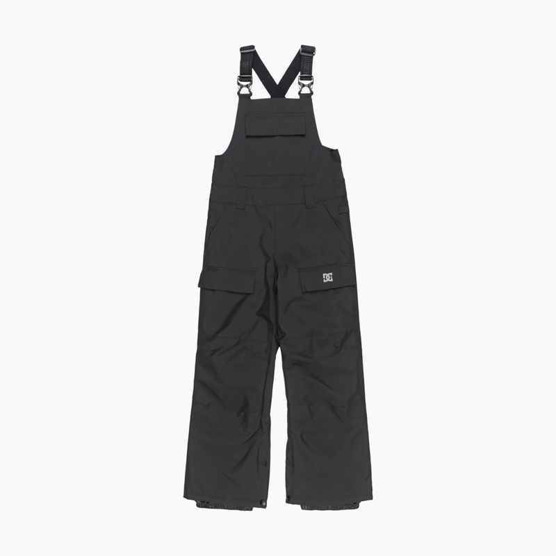 Kinder-Snowboard-Latzhose DC Roadblock Youth Bib black 5