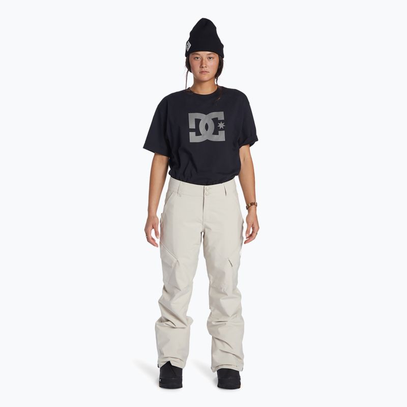 Snowboardhose Damen DC Nonchalant silver lining 2