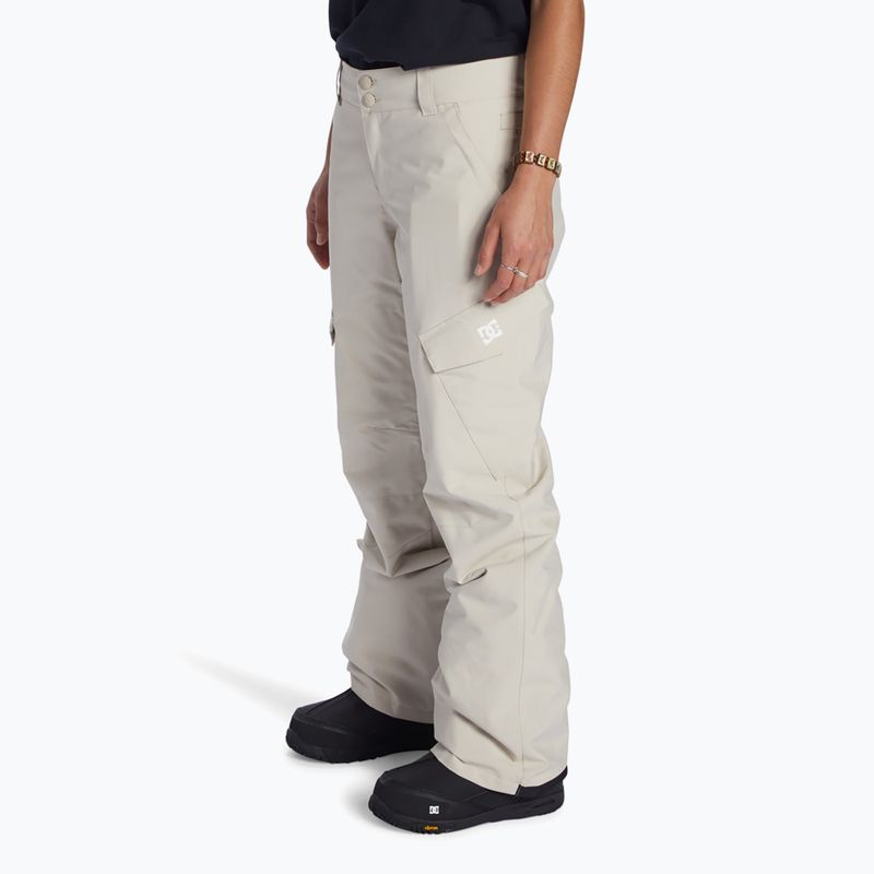 Snowboardhose Damen DC Nonchalant silver lining 4