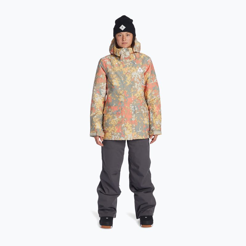 Damen Snowboard Jacke DC Cruiser fraktale Koralle 2