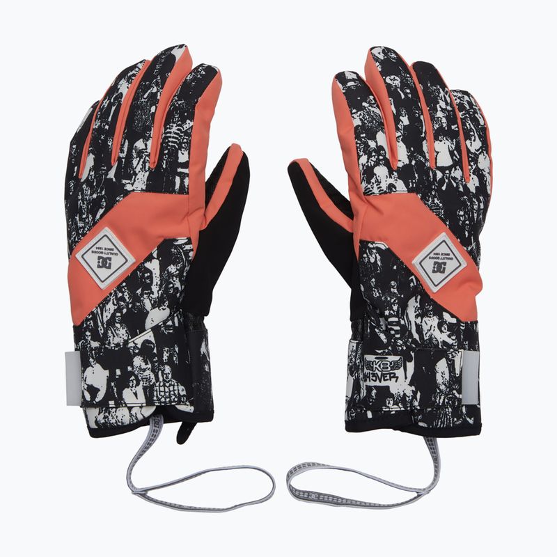 Damen Snowboard Handschuhe DC Franchise Stuhl ein blanc de blanc