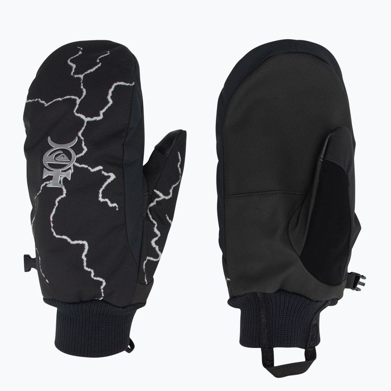 Snowboardhandschuhe Herren Quiksilver Method Mitt high energy black reflective